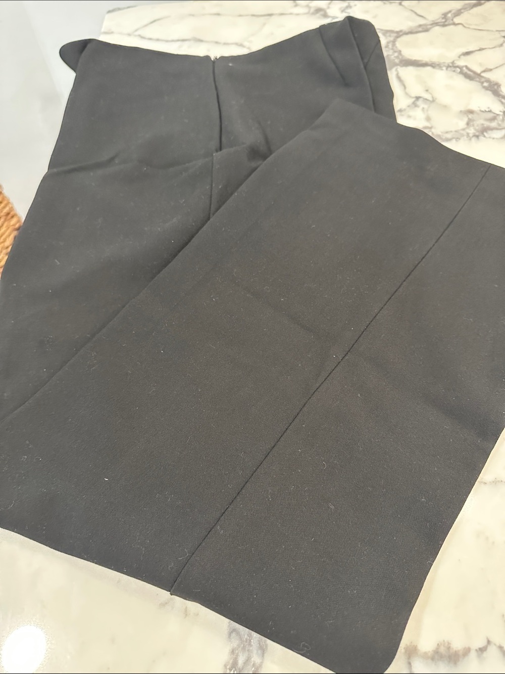 Classic Black Women’s Dress Pants Side Zip